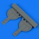 1/32 Messerschmitt Bf 108 Taifun Undercarriage Covers for Eduard kits