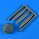 1/32 Curtiss P-40E Warhawk Propeller for Hasegawa kits