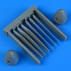 1/32 Rockwell OV-10A/C Bronco Propellers for Kitty Hawk kits
