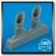 1/48 TBM-1/TBM-3 Avenger Exhaust for Italeri/Accurate Model kit