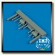 1/48 Bell P-39Q Airacobra Gun Barrels for Hasegawa kit