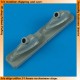 1/48 Curtiss SB2C-1 Helldiver Exhaust for Accurate Miniatures kit