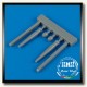 1/48 Supermarine Spitfire Mk.IXC Cannon Barrels for Hasegawa kit