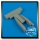 1/48 F-105 Thunderchief Air Scoops for Trumpeter kit