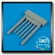 1/48 Vickers Wellington Gun Barrels Oval Perforated for Trumpeter kit