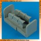 1/48 Supermarine Spitfire Mk.I/Mk.la/Mk.lla Exhaust - Fishtail for Airfix kits 