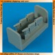 1/48 Supermarine Spitfire Mk.I/Mk.la/Mk.lla Exhaust - Oval for Airfix kits 