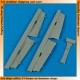 1/48 Grumman F7FN Tigercat Undercarriage Covers for Italeri kits 