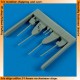 1/48 Ilyushin IL-2 Sturmovik Gun Barrels for Tamiya kits 