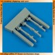 1/48 Messerschmitt Me 410B-2/U4 Control Lever for Meng Model kits 