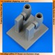 1/48 Lockheed P-38J/P-38L Lightning Air Intakes for Hasegawa kits 