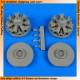 1/48 North-American B-25 Mitchell Engine Set for Accurate Miniatures and Italeri