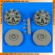 1/48 North-American B-25 Mitchell Engine Set for Accurate Miniatures and Italeri