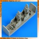 1/48 L-29 Delfin Early Ejection Seats with Safety Belts for AMK kit