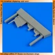 1/48 McDonnell F-101A/C Voodoo Fuel Antennas for KittyHawk kit