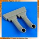 1/48 Beech C-45 Exhaust for ICM kit