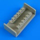 1/48 Curtiss P-40M Kittyhawk Exhaust for HobbyBoss kit