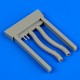 1/48 Gloster Gladiator Exhaust for Eduard/Roden kits