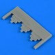 1/48 Sukhoi Su-25K Frogfoot Mirrors for KP/Smer kit