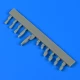 1/48 Super Etendard Air Scoops for Kinetic kit