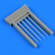 1/48 Saab J-29 Tunnan Pitot Tubes for Pilot Replicas kit