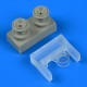 1/48 Sukhoi Su-11 Fishpot Landing Lights for Trumpeter kit