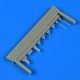 1/48 de Havilland Sea Vixen Faw.2 Antennas for Airfix kit