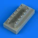 1/48 Curtiss P-40B Warhawk Exhaust for Airfix kit