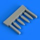 1/48 RAF Supermarine Spitfire Mk.IX Blanking Caps - Type A for Eduard