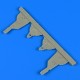 1/48 Ki-61-ld Hein Undercarriage Covers for Tamiya kits