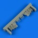 1/48 Mikoyan-Gurevich MiG-25 Foxbat Air Ramps Sensors for ICM/Revell/Hasegawa kits