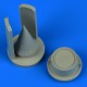 1/48 Mikoyan-Gurevich MiG-21MF Correct Radome for Eduard kits