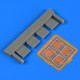 1/48 Grumman F-14A/BD Tomcat Boarding Steps for Hobby Boss kits