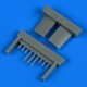 1/48 Douglas A-26 Invader Wing Gun Barrels Type B for ICM kits