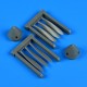 1/48 Lockheed P-38 Lightning Propeller for Academy kits
