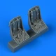 1/48 Zlin Z-126 Trener Seats with Seatbelts for Eduard kits