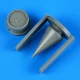 1/48 Mikoyan-Gurevich MiG-21MF Correct Radome for Trumpeter kits