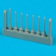 1/72 Heinkel He 111H-6 Gun Barrels - late version for Hasegawa kits 
