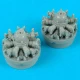 1/72 Douglas C-47 Dakota Engines for Italeri kits 