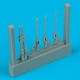 1/72 Junkers Ju 88A-4 Gun Barrels for Hasegawa kits 