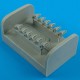 1/72 Curtiss P-40M/P-40N Warhawk Exhaust for Academy kits 