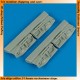 1/72 Bristol Beaufighter Mk.I/Mk.VI/MK.X/Mk.21 Undercarriage Covers for Hasegawa kits 