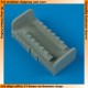 1/72 Messerschmitt Bf 109K Exhaust for Heller kits 