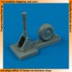 1/72 Vickers Wellington Tall Wheel for Trumpeter kits 