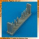 1/72 Curtiss P-40E Kittyhawk/Warhawk Gun Barrels for Academy kits 