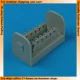 1/72 Supermarine Spitfire Mk..XIV Exhaust - round for Fujimi kits 