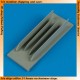 1/72 Vought F-8 Crusader Slots for Academy kits 
