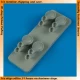 1/72 Nakajima G8N1 Renzan Exhaust for Hasegawa kit