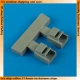 1/72 P-47D Thunderbolt Oil Cooler for Tamiya kit