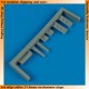 1/72 P-40 Warhawk Undercarriage Covers for Academy kit